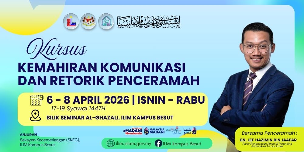 Banner Kursus Kursus Kemahiran Komunikasi Dan Retorik Penceramah